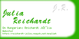 julia reichardt business card